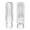 Clear, variant on Portable Manual Soft Silicone Male Stroker,Male Masturbator Cup Without Vibration,Adult Sex Toys for Men-White