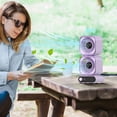 thumbnail image 4 of Dual Head Circulating Fan Desktop Mini Fan USB Charging Digital Display Portable Personal Fan for Office 1 Count, 4 of 7