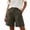 Shorts 39#Army Green, variant on Womens Shorts High Waist Button Closure Loose Baggy Casual Wide Leg Workout Athletic Shorts with Pockets Vacation Outfit