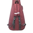thumbnail image 4 of Guitar Bag Ziko DB-A18 40 41inch Acoustic Guitar Bag Waterproof Guitar Case 30mm Padded Gig Bag with Adjustable Strap Red, 4 of 10