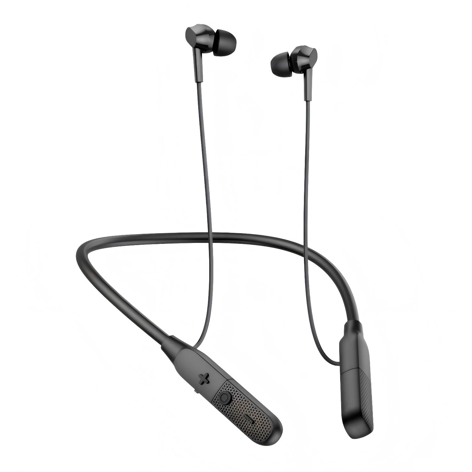 Sports Neckband Bluetooth Headphones with Microphone 25H Playtime Wireless In-Ear Neckband Earbuds with ENC Noise Cancellation IPX4 Waterproof Earphones for Sports Running Workout Outdoor Activities