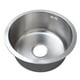 thumbnail image 1 of Ronda 304 Fregadero De Cocina De Acero Inoxidable, Tazón único, Fregadero De Vehículos Recreativos, Elegante, Conveniente, Múltiples, Cabezal Inferior, Para Cocina, Bar,, 1 of 7
