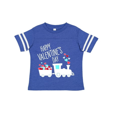 

Inktastic Happy Valentine s Day- Train Gift Toddler Boy or Toddler Girl T-Shirt