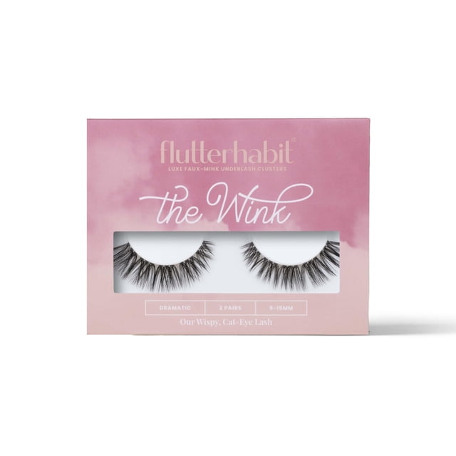 Extensiones de pestañas FlutterHabit The Wink 2 para hasta 10 días