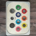 thumbnail image 1 of Bandeja sensorial para niños, juego de escritorio, tablero de mosaico de madera, juguetes interactivos de aprendizaje para padres e hijos, educación temprana, 1 of 1