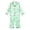 p-368Green948, variant on CAIVO Girls Autumn 2 Piece Pajama Sets Long Sleeve Lapel Button Down Shirts Blouse Tops With Pants Casual Home Wear Loungewear