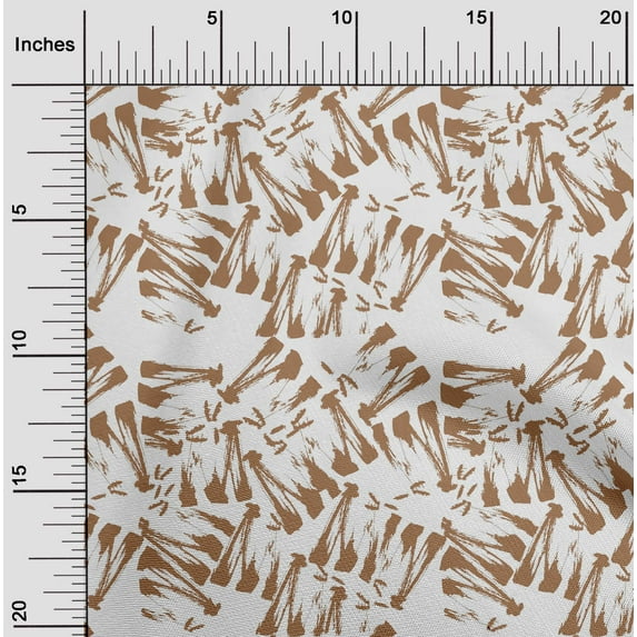 oneOone Cotton Cambric Brown Fabric Texture Watercolor Sewing Fabric By The Yard Printed Diy Clothing Sewing Supplies 56 Inch Wide
