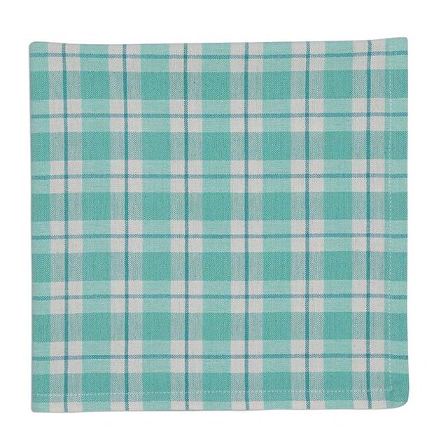 Design Imports CAMZ10833 Serviette à Carreaux en Goutte de Rosée - Lot de 6