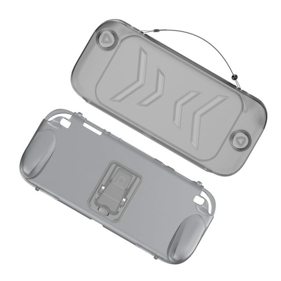 Étui de Protection pour Jeu pour 2, Conception Ergonomique Détachable, Sangle Intégrée et Poignée Profilée, Étui Rigide, Anti-Rayures, Découpes Précises, Protection 360, avec Support