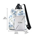thumbnail image 3 of FORMRS Women's Travel Backpack Purse Anti-Theft Hidden Pockets Casual Shoulder Bag, Forget Me Not, 3 of 7
