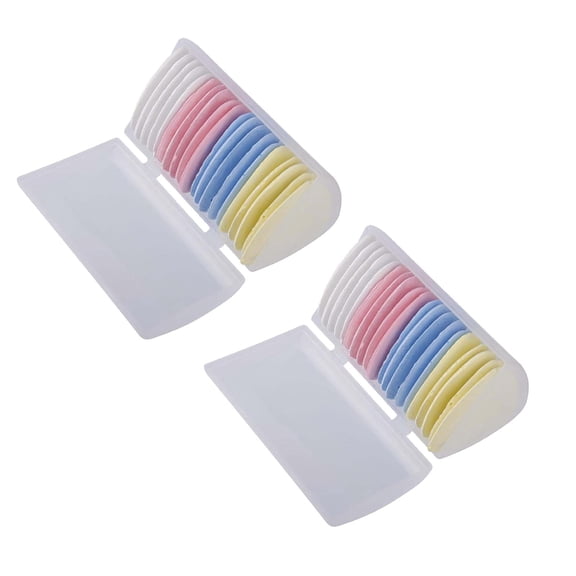 2Pcs Tailors Chalk Sewing Chalk For Fabric Triangle Tailors Chalk For Fabric Fabric Chalk Fabric Chalk For Sewing Fabric Marker Sewing Supplies Woodworking Tools