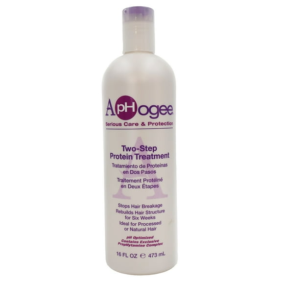 ApHogee Two-step Treatment Protein for Damaged Hair, 16 Oz, Pack of 2