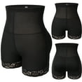 thumbnail image 7 of FITVALEN Women High Waist Butt Lifter Panties Padded Hip Enhancer Boyshort Tummy Control Thigh Slimmer Lace Shapewear, 7 of 7