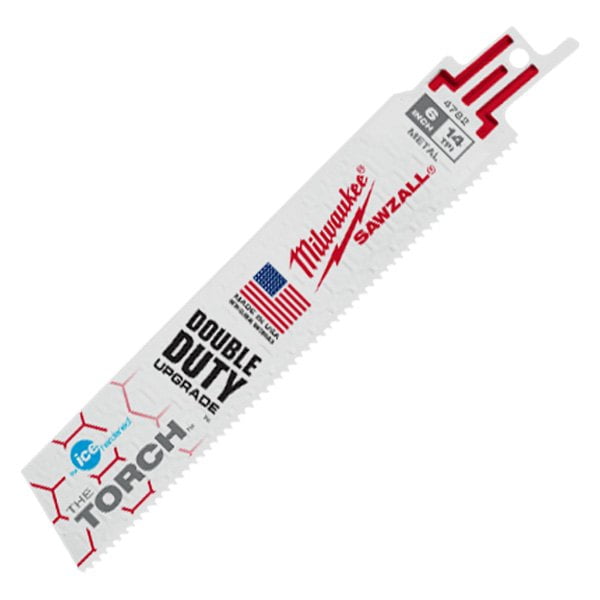 Milwaukee 48004782 Torch Ice Hardened Sawzall Blades