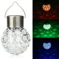 thumbnail image 2 of LSLJS Solar Lights For Outside,LED Outdoor Light Waterproof Solar Rotatable Outdoor Garden Camping Hanging LED Round Ball Lights Night Light For Garden Yard Pathway, 2 of 4