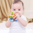 thumbnail image 4 of BUTOMKY Baby Montessori Sensory Teething Toy - BPA-Free Chew Teether for Teething Relief, Educational Developmental Toy for 0-3-6-9-12-18 Months Newborns & Infants, 4 of 7