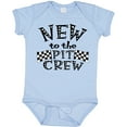 thumbnail image 3 of Inktastic New to the Pit Crew Racing Flags Boys or Girls Baby Bodysuit, 3 of 5