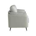 thumbnail image 4 of Stduio Living Brooklyn Modern Stationary Sofa, Light Gray Woven Fabric, 4 of 6
