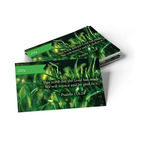 Joy, Psalms 118:24, Pass Along Scripture Cards, Pack 25