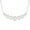 White, variant on Bling Jewelry Womens Gemstone Statement Pendant Necklace with White Created Opal in Sterling Silver