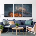 thumbnail image 3 of Hieng Wall Art Planetary Galaxy Science Fiction Wall Decor Painting Visual Impact Beautiful Space Planet Canvas Print Poster Men Bedroom Decor Wrapped Canvas （Only canvas）, 3 of 6