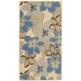 thumbnail image 2 of SAFAVIEH Outdoor CY4022B Courtyard Natural Brown / Blue Rug, 2 of 2