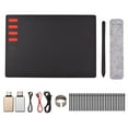 thumbnail image 1 of Mesase T505 Graphics Drawing Tablet 193x143mm 8192 Levels Pressure Battery-Free Stylus, 1 of 7
