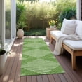 thumbnail image 6 of Addison Rugs Chantille Indoor/Outdoor Transitional Geometric Green Washable Runner Rug, 2'3" x 7'6", 6 of 6