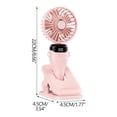 thumbnail image 3 of XGFHYJEH Hand Held Fan, Mini Fan Handheld, Hand Held Fan Rechargeable, Portable Folding Hand Held Cooling Fan, 3 of 5