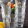 thumbnail image 3 of Duralex Picardie 12 5/8 Ounce Clear Stackable Drinking Glasses, Set of 6, 3 of 7