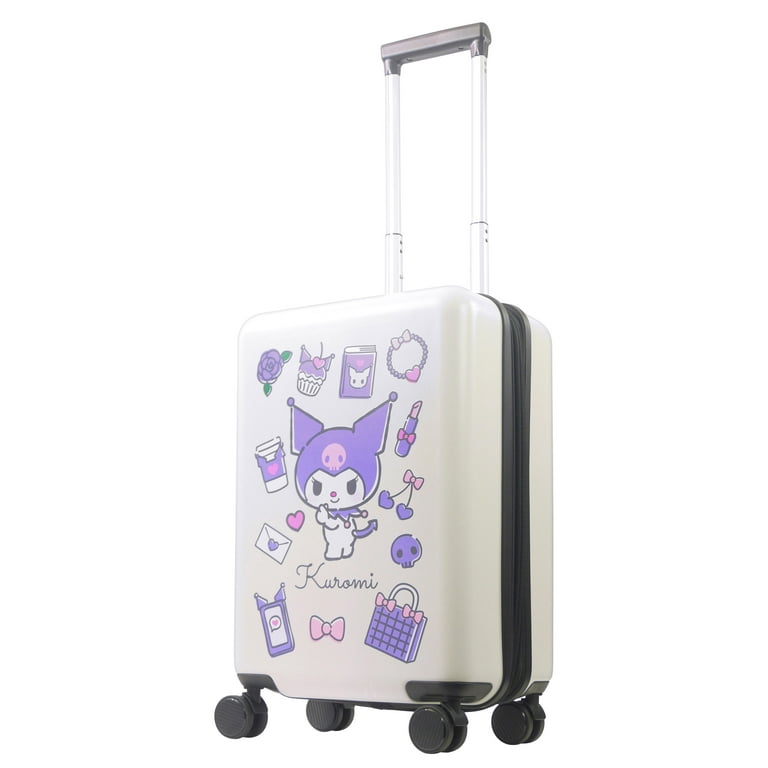FUL Sanrio Kuromi and My Melody 22.5 Inch Carry On Luggage