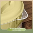 thumbnail image 4 of Cold Brew Pitcher Plastic Drink Jug with Push Lid 22.7 cm x 18.5 cm Large Capacity Beverage Container for Iced Coffee Juice Tea, 4 of 7