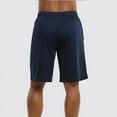 thumbnail image 4 of 3 Pack Men’s Athletic Shorts Running with Pockets Drawstring S-3XL Regular Big & Tall Solid Elastic Waist Training Gym Workout Sports Bottoms Menswear, 4 of 4