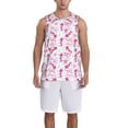 thumbnail image 6 of Rocae Seahorse and Starfish for Men's Basketball Jersey Lightweight and Breathable Athletic Tank Top,Quick-Drying Sports Jersey Medium, 6 of 9