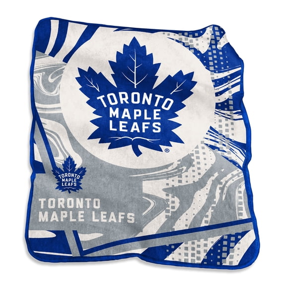 Toronto Maple Leafs 50" x 60" Swirl Raschel Throw Blanket