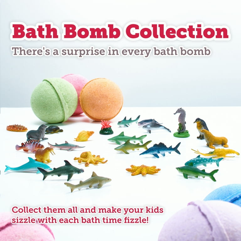 Yeti Bath Bomb 8 Oz. 2.75 Inch With Shea Butter, Purple Eco