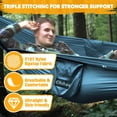 thumbnail image 2 of Hamaca Chihee Ultra Ligera para Camping y Viajes con Mosquitero, Capacidad 300 kg, 2 of 6