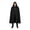 Black, variant on Vampire Wizard Attire, Wizard Cloak, Hooded Medieval Cloak, Cloak With Hood Men, Renaissance Hooded Cape Vintage Cloak Medieval Cloak With Hood Halloween Medieval Cosplay Cloak, One Size