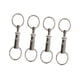 thumbnail image 1 of 4pcs separan anillos de llave organizador de llavero doble división de primavera, para teclas de automóvil, cierre extraíble, anillos de doble llave, 1 of 8