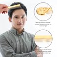 thumbnail image 4 of MasteelfCA Men Beard Comb Portable Pocket Comb Zinc Alloy Comb Hair Comb Durable Comb, 4 of 7