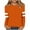 Orange, variant on hotojiny Womens Crew Neck Shirts Long Sleeve Casual Color Block Shirts Tops Tshirt Basic Tees Fall Fashion Clothes