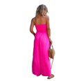 thumbnail image 2 of Women Summer Sleeveless Jumpsuit Casual Strapless Wide Leg Jumpsuit, 2 of 4