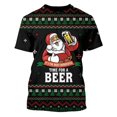 thumbnail image 2 of Camiseta de Navidad para hombre, ropa de Cosplay con cuello redondo, pantalón corto informal con estampado 3D, camisetas de manga grande, ropa informal estilo Hip Hop, novedad de 2022, 2 of 4