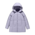 thumbnail image 4 of Pyhlmscde Women's Comfort with Hood Thick Cotton Coat, Puffer Jacket Womens, Winter Coats for Women, Winter Clothes for Women, 4 of 6