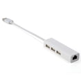 thumbnail image 3 of Adaptador para computadora portátil Wdftyju tipo C a RJ45 4 puertos, 3 of 7