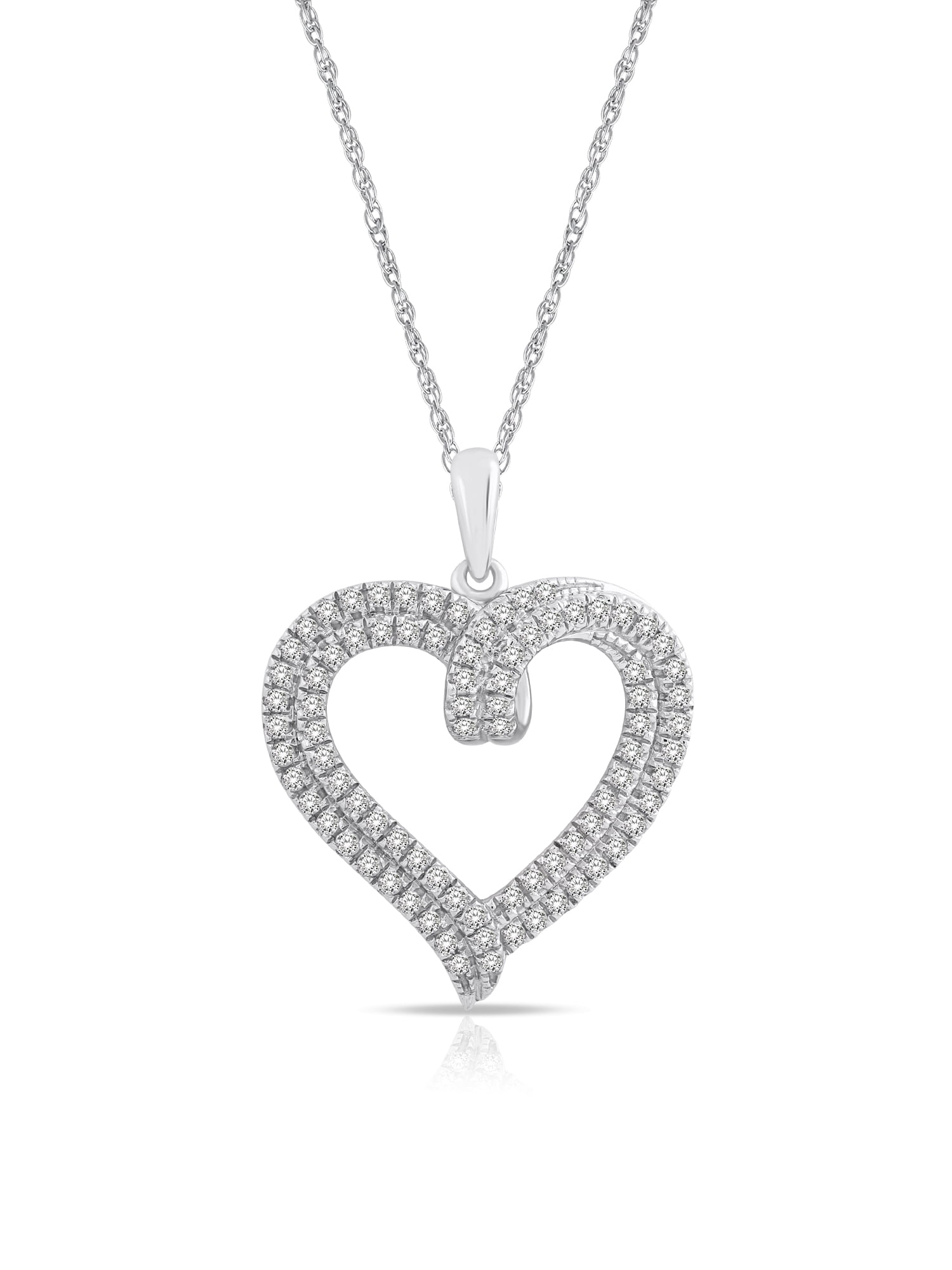 Brilliance Fine Jewelry Believe by Brilliance Sterling Silver 1 Carat