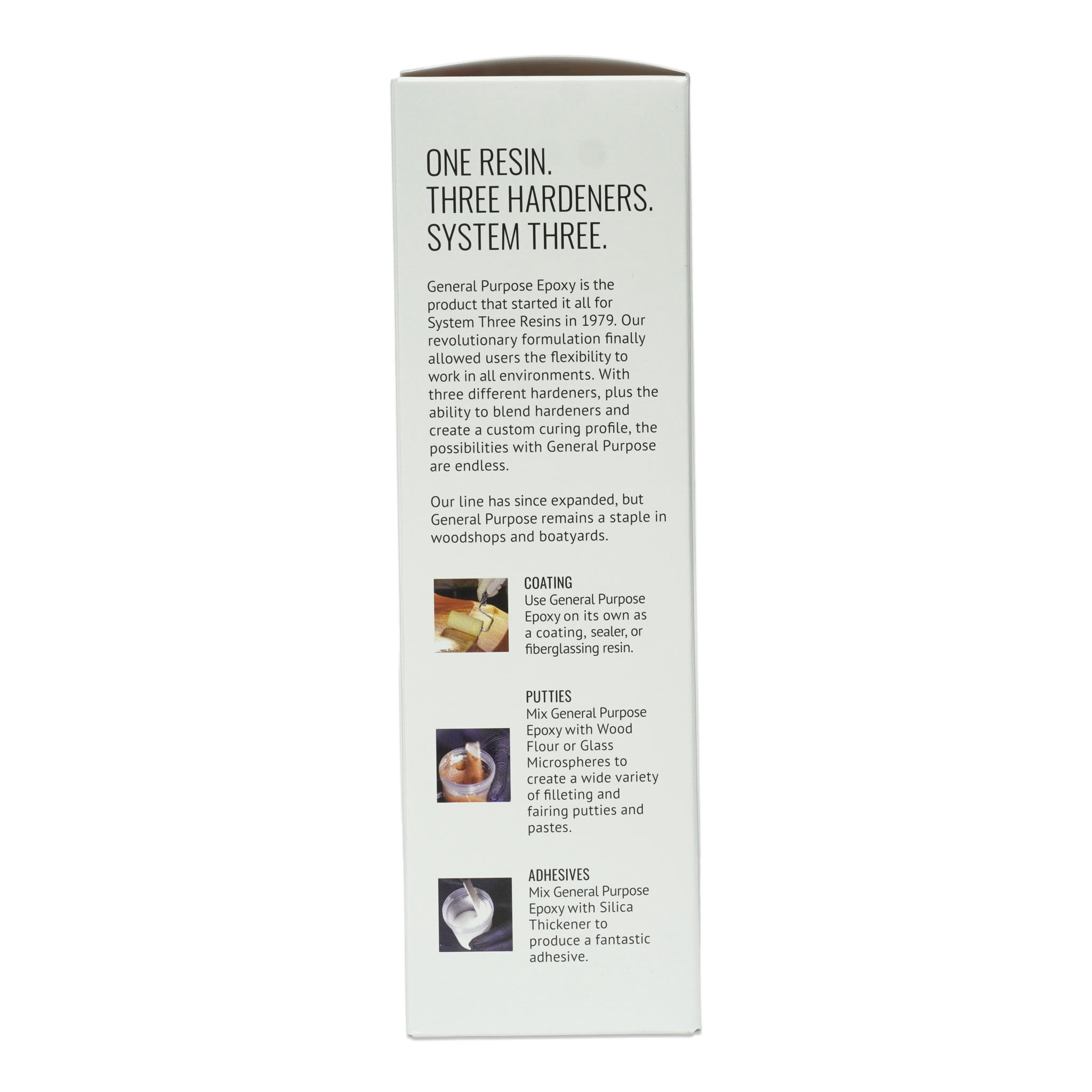 System Three General Purpose Epoxy, Medium Hardener, 1.5 Pint Kit