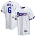 thumbnail image 1 of Camiseta clásica de béisbol blanca de Josh Jung de los Texas Rangers con número de estrella bordado-XXXL, 1 of 2