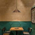 thumbnail image 3 of Plug In Pendant Light Fixtures Dining Room Kitchen Island Metal Brown Mini Pendant Lights Plug In Ceiling Light Fixture, 3 of 4