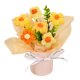 thumbnail image 1 of Ramo de flores de ganchillo hecho a mano, ramo de punto artificial, girasol falso, clavel, tulipán, flores de hojaldre, regalos para madre, esposa en cumpleaños, aniversario, 1 of 7